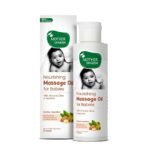 Mother Sparsh Nourishing Baby Massage Oil -100ml | With Almond & Avocado Oil | Non Sticky & Moisturizing Baby Oil for New Born - Fast Shipping to USA & Canada