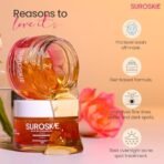 SUROSKIE Rosanna Rose Instant Glow Face Mask 50ml | With Rose & Aloe vera | For Cleans Pores & Dark Spot | Spa Glow at Home | Facial In a Jar | korean Face Mask For Glowing Skin |Men & Women - Fast Shipping to USA & Canada - Image 4