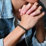 Fashion Frill Stylish Bracelet for Men Stainless Steel Hand Chain Band Jewellery Accessories For Boys Gift for Husband & Boyfriend - Fast Shipping to USA & Canada - Image 7