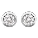 GIVA 925 Silver Zircon Heart Studs Mini Studs Earrings | Gifts for Women & Girls