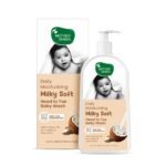Mother Sparsh Milky Soft Head to Toe Baby Wash -200ml with Milk Protein & Shea Butter | Tear Free 2 in 1 Natural Body Wash & Shampoo for Babies - Fast Shipping to USA & Canada
