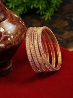 YouBella Jewellery for Women Gold Plated Bracelet Bangles for Women - Fast Shipping to USA & Canada - Image 3