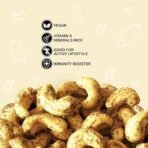 Pureheart Nutreat Pepperfry Cashews (333 gm) Inspired by Iconic Malabar Dish, Premium Salted Black Pepper Cashew Nuts/Kaju Dry Fruit, Roasted Cashews with Aroma & Freshly Ground Pepper - Fast Shipping to USA & Canada - Image 5