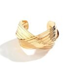 Shining Diva Fashion Gold Plated Latest Stylish Kada Bangle Cuff Bracelet for Women & Girls (16195b) - Fast Shipping to USA & Canada