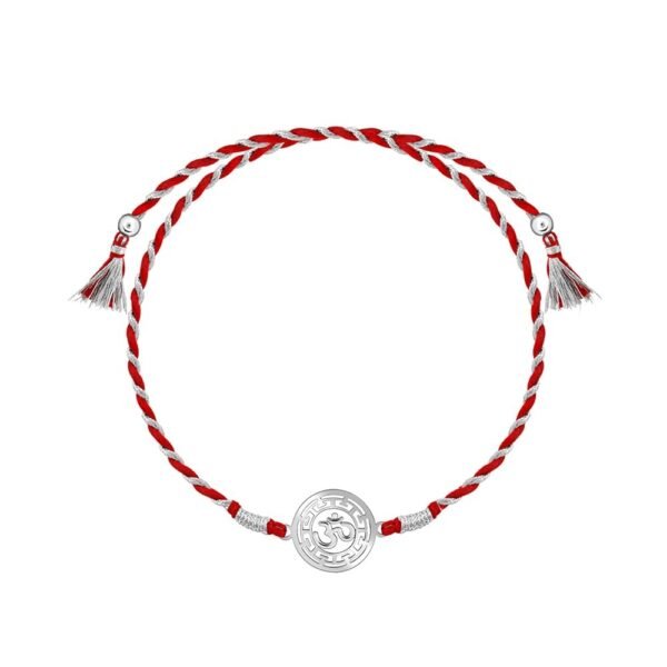 GIVA 925 Silver Protected Om Rakhi|Raksha Bandhan Rakhi for Brother | Gift for Men & Boys| With Certificate of Authenticity and 925 Stamp