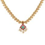 NAITRI | Handcrafted Traditional Necklace Set with Earrings - Fast Shipping to USA & Canada - Image 3