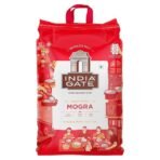 India Gate Basmati Rice Bag, Mogra, 10kg - Fast Shipping to USA & Canada
