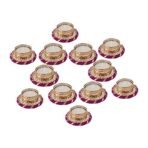 AccessHer Diwali Diya Tealight Candle Holder/Diwali Home Decoration/Diwali Gift/Colorful Indian Decoration for Festivals Set of 12 - Fast Shipping to USA & Canada - Image 2