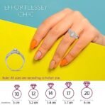 ANAYRA Charming Oval Pure Silver Ring for Women | Hallmarked Jewellery Gift - Fast Shipping to USA & Canada - Image 6