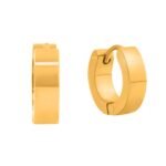 Yellow Chimes Earrings for Men and Boys | Fashion Hoop Earring for Men | Stainless Steel Huggie Hoop Earrings | Accessories Jewellery for Men | Birthday Gift for Men and Boys Anniversary Gift for Husband - Fast Shipping to USA & Canada