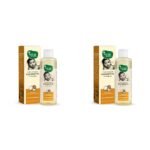 Mother Sparsh Cold Pressed Coconut Oil for Baby Massage, Skin & Hair Care | 100% Natural Baby Oil for New Born | 200ml (Pack of 2) - Fast Shipping to USA & Canada