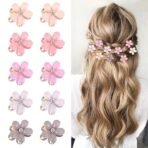 Shining Diva Fashion 20 Pcs Hair Clips for Girls Small Claw Mini Hairclip with Crystal Cute Metal Barrettes Hair Accessories Women (cmb320_16023_16013) - Fast Shipping to USA & Canada - Image 3