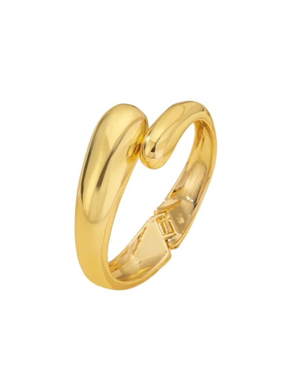 Yellow Chimes Elvora Cuff Bracelet For Woman | Fashion Golden Bracelets Hand Accessories For Women | Open Kada Bracelets for Girls | Birthday Gift for Women Anniversary Gift for Wife - Fast Shipping to USA & Canada