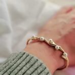 Fashion Frill Bracelet for Women Pearl Golden Hand kada Bracelet for Women & girls Gift for Girls, Girlfriend & Wife - Fast Shipping to USA & Canada - Image 4