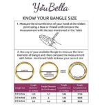 YouBella Jewellery Traditional Gold Plated Red Bracelet Bangles Set for Girls and Women - Fast Shipping to USA & Canada - Image 7