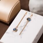 SALTY Anti Tarnish Diamond Butterfly Stud And Drop Earrings Set for Women | Stylish Fashion Jewellery | Accessories for Girls | Minimal Jewelry | Ideal for Gifting - Fast Shipping to USA & Canada - Image 6