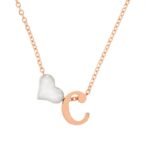 ANAYRA 'C' Initial Pure Silver Locket for Women | Personalized Hallmark Certified Jewellery Gift - Fast Shipping to USA & Canada