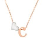 ANAYRA 'C' Initial Pure Silver Locket for Women | Personalized Hallmark Certified Jewellery Gift - Fast Shipping to USA & Canada