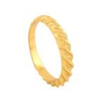 Estele Gold Plated American Diamond Ring for Women - Fast Shipping to USA & Canada