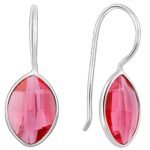 GIVA 925 Silver Rose Gold 18k Gold Plated Cubic Crystal Earrings Drops Bracelet Pendant with Chain Necklace | Birthday Wedding Gifts for Women