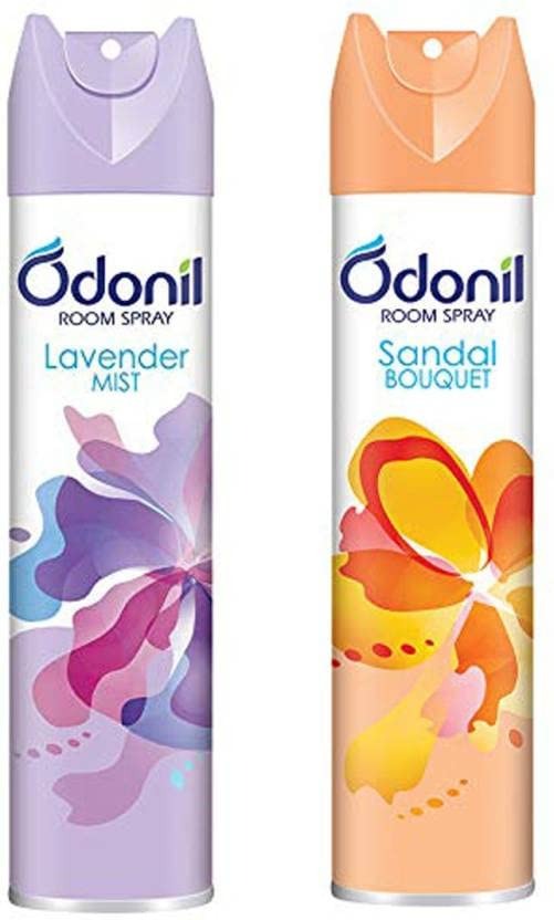 Odonil Lavender mist, Sandal bouquet Spray (2 x 270 ml) - Fast Shipping to USA & Canada