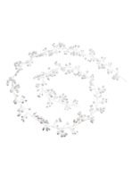 Yellow Chimes Bridal Pearl & Crystal Hair Vine Headband - Fast Shipping to USA & Canada