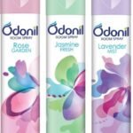 Odonil ROSE, LAVander, JASMINE Spray (3 x 190 ml) - Fast Shipping to USA & Canada