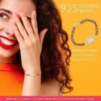 ANAYRA Fine Silver Jewellery Classic Pure Silver Mangalsutra Bracelet for Women | Hand Mangalsutra Gift - Fast Shipping to USA & Canada - Image 3