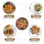 Nature Prime's 100% Natural Premium Californian Almonds,Dried,250GM (JAR PACK) - Fast Shipping to USA & Canada - Image 3