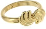 Estele 24Kt Gold Plated Butter Scoop Ring for Women - Fast Shipping to USA & Canada