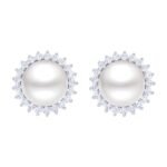 Clara 92.5 Sterling Silver Real Pearl Earrings Gift for Women and Girls - Fast Shipping to USA & Canada
