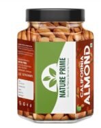 Nature Prime's 100% Natural Premium Californian Almonds,Dried,250GM (JAR PACK) - Fast Shipping to USA & Canada