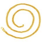 Fashion Frill Elegant Gold Plated Jewellery Neck Chain for Men Women Girls Boys Jewelry Light Weighted - Fast Shipping to USA & Canada - Image 5