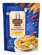 India Gate Lucknowi Classic Biryani Masala 120 gram + 200 gram Basmati Rice Free - Fast Shipping to USA & Canada - Image 2