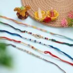 Fashion Frill Mens Rakshabandhan Rakhi For Brother Set Combo Of 5 (Rk226) - Fast Shipping to USA & Canada - Image 5