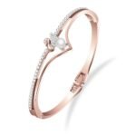 Shining Diva Fashion 18k Rose Gold Stylish Bracelet for Women and Girls - Fast Shipping to USA & Canada