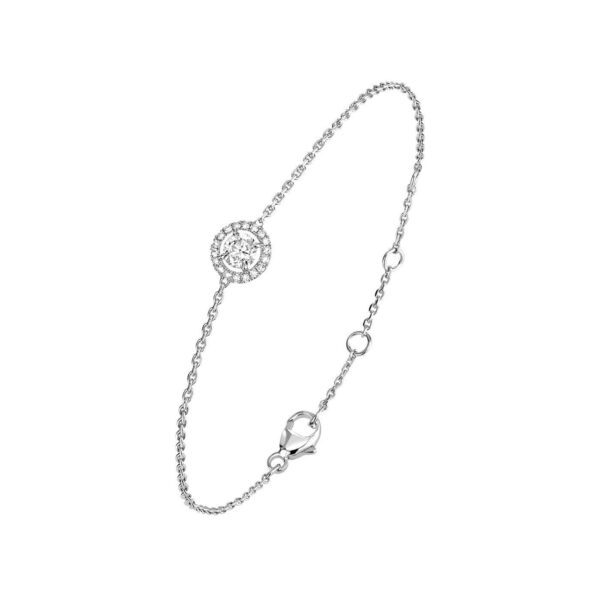 MINUTIAE Cubic Zirconia Diamond Adjustable Bracelet for Women & Girls Gift - Fast Shipping to USA & Canada