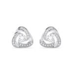 Clara 925 Sterling Silver Bianca Solitaire Pendant Earrings Chain Necklace Jewellery Set | Platinum Plated, Swiss Zirconia | Gift for Women and Girls - Fast Shipping to USA & Canada