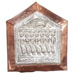 Nakoda Gold & Silver Sati Aasra Dev 3gm | Pure Silver with Copper & Lac | Maharashtrian Puja Article - Fast Shipping to USA & Canada - Image 2