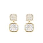 Shining Diva Fashion Latest Stylish Crystal Earrings for Women and Girls (16117er) - Fast Shipping to USA & Canada