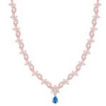 GIVA 925 Silver Classic Romance Necklace and Earrings Set | Gifts for Women and Girls | With Certificate of Authenticity and 925 Stamp | 6 Months Warranty*