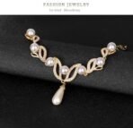 Shining Diva Fashion Latest Stylish Design Fancy Traditional Pearl Necklace Jewellery Set for Women (15121s) - Fast Shipping to USA & Canada - Image 6