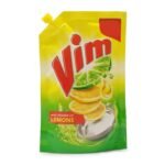 Vim Lemon Dishwash Liquid Gel - 140ml Pouch - Fast Shipping to USA & Canada