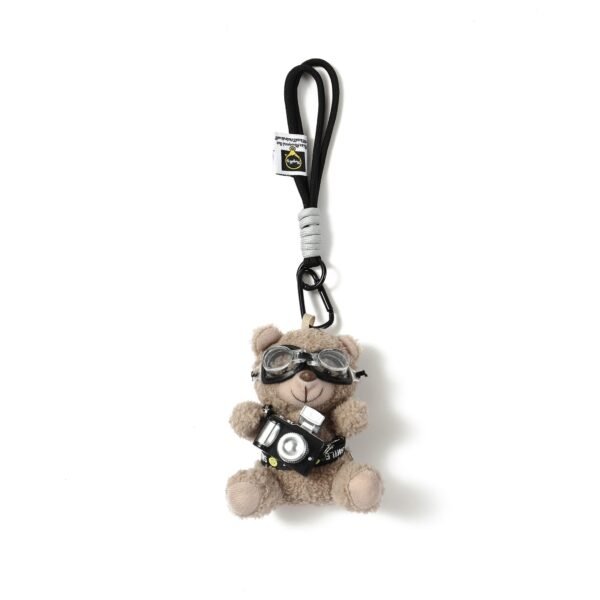 SALTY Photographer Teddy Bag Charm - Fast Shipping to USA & Canada