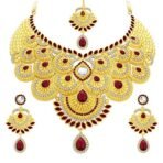 Sukkhi Elegant Gold Plated AD Necklace Set for Women - Fast Shipping to USA & Canada - Image 2