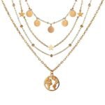 YouBella Jewellery for Women Stylish Pendant Necklace for Women & Girls (Gold) - Fast Shipping to USA & Canada