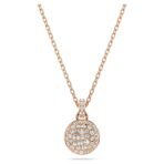 Swarovski Women's Sublima Pendant, White, Rose Gold-Tone Plated - Fast Shipping to USA & Canada