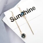 SALTY Anti Tarnish Diamond Butterfly Stud And Drop Earrings Set for Women | Stylish Fashion Jewellery | Accessories for Girls | Minimal Jewelry | Ideal for Gifting - Fast Shipping to USA & Canada - Image 3