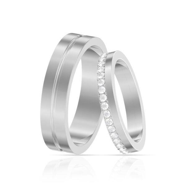 ANAYRA 925 Sterling Silver Couple Rings for Men & Women | Hallmark Certified Jewellery Gift - Fast Shipping to USA & Canada"