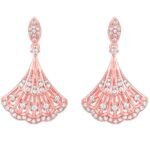 GIVA 925 Silver Rose Gold Seashell Earrings| Drops to Gift Women & Girls | With Certificate of Authenticity and 925 Stamp | 6 Months Warranty*